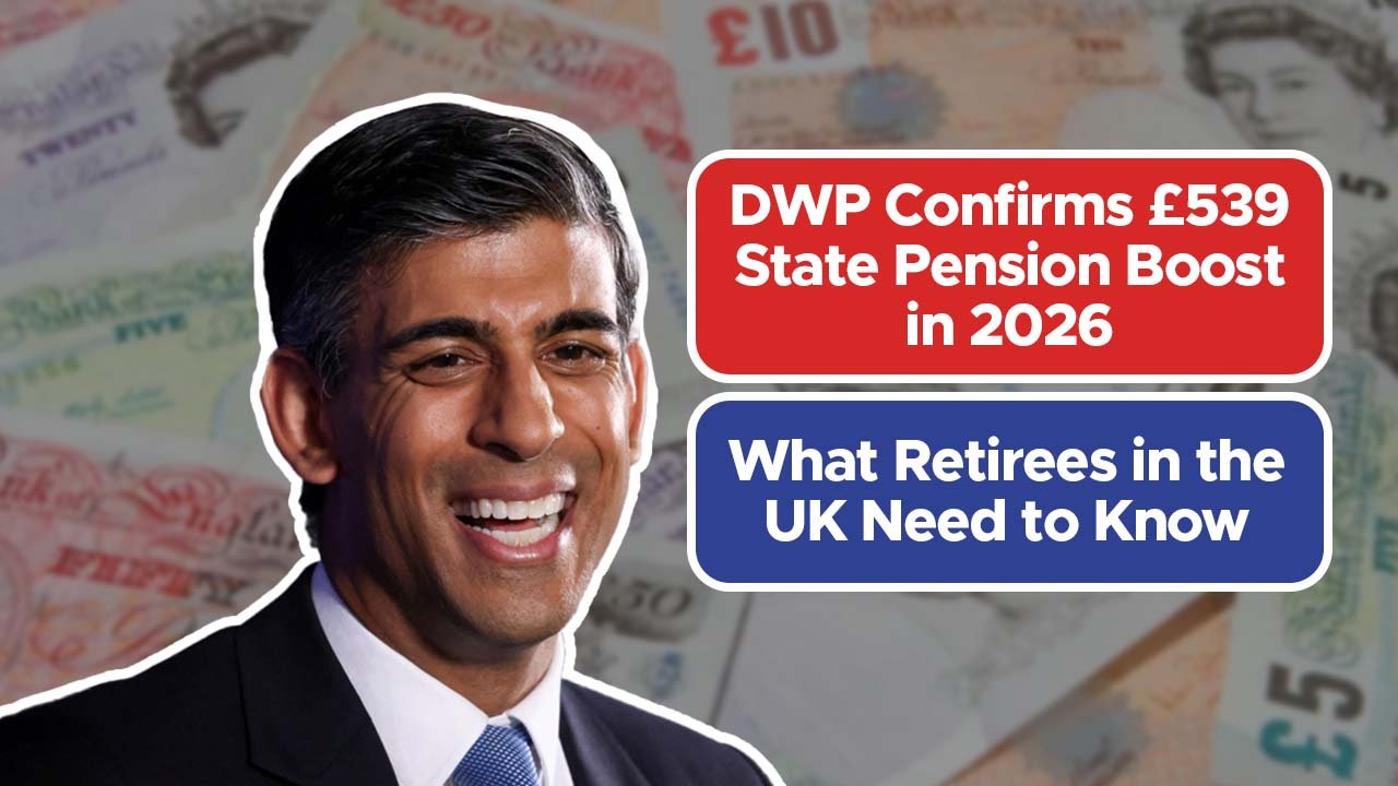 DWP Confirms £539 State Pension Boost in 2026 – What Retirees in the UK Need to Know