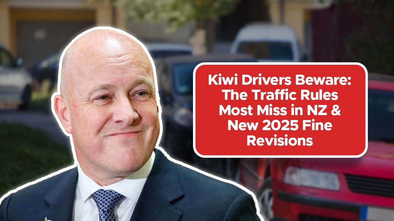 Kiwi Drivers Beware: The Traffic Rules Most Miss in NZ & New 2025 Fine Revisions