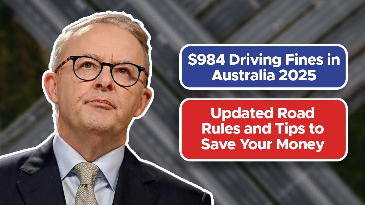 $984 Driving Fines in Australia 2025: Updated Road Rules and Tips to Save Your Money