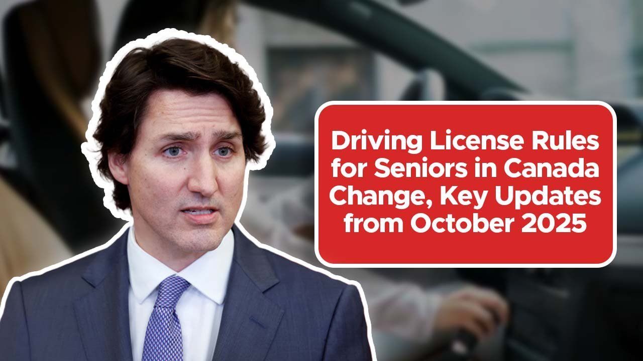 Driving License Rules for Seniors in Canada Change, Key Updates from October 2025